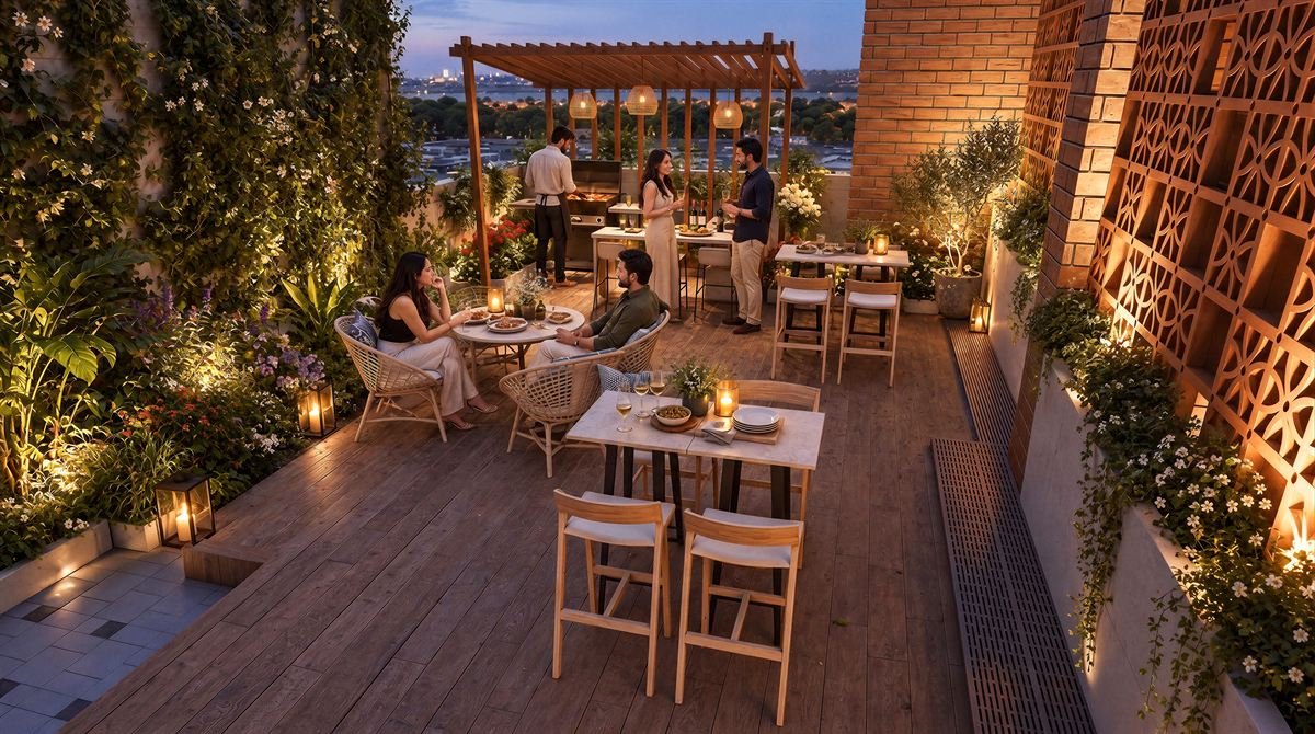Barbeque area