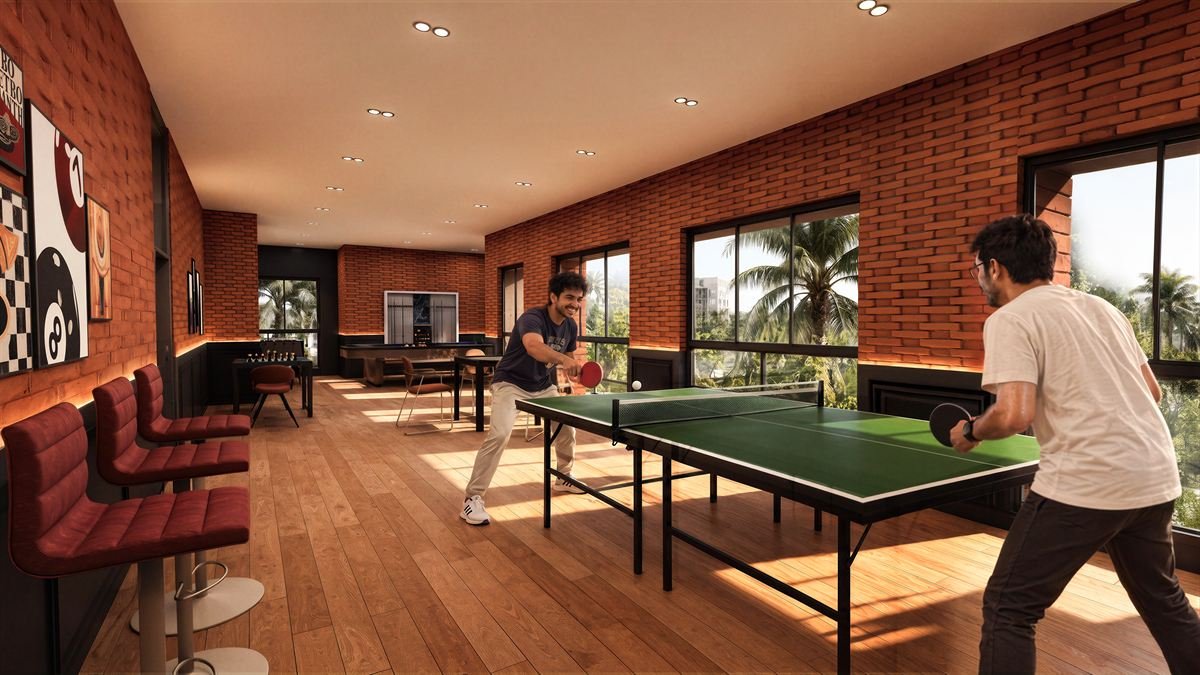 Indoor games room