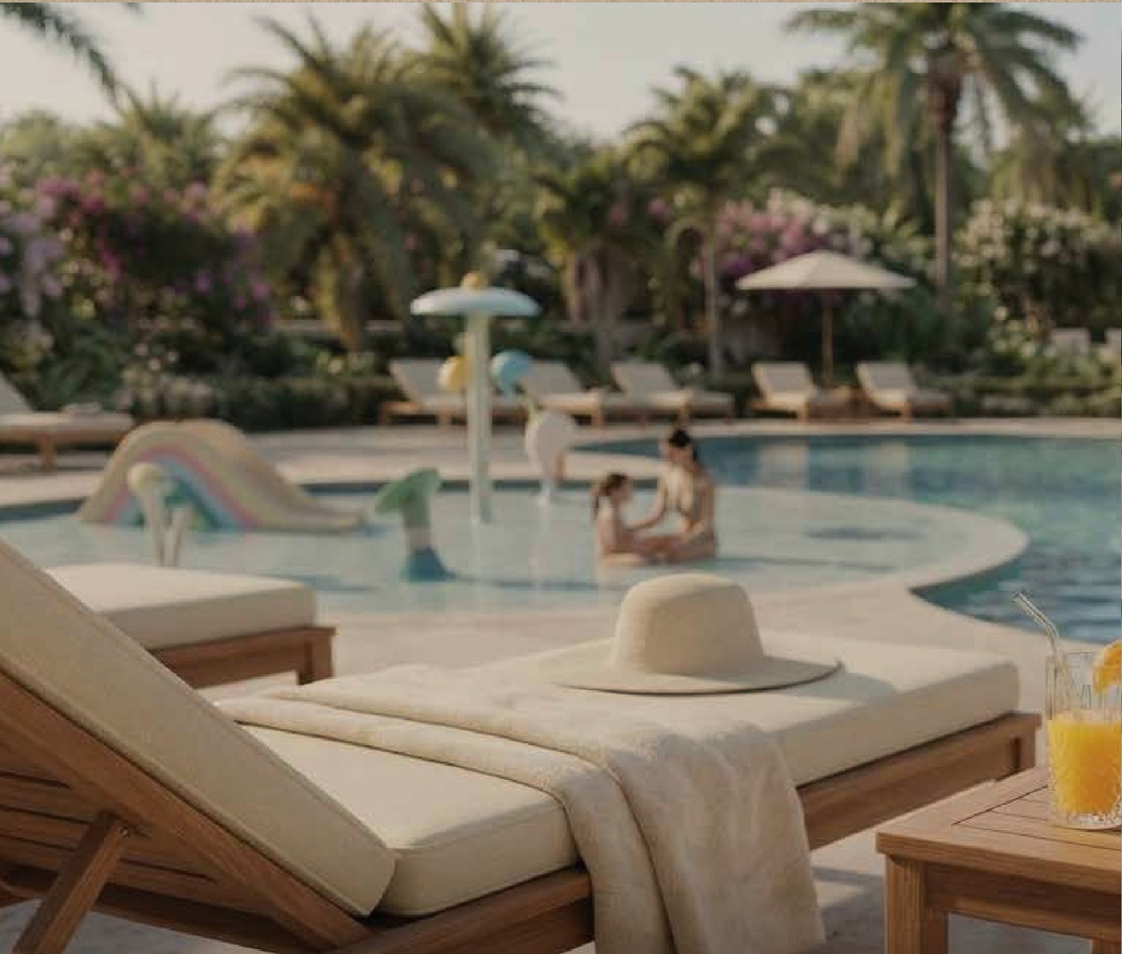 Pool deck