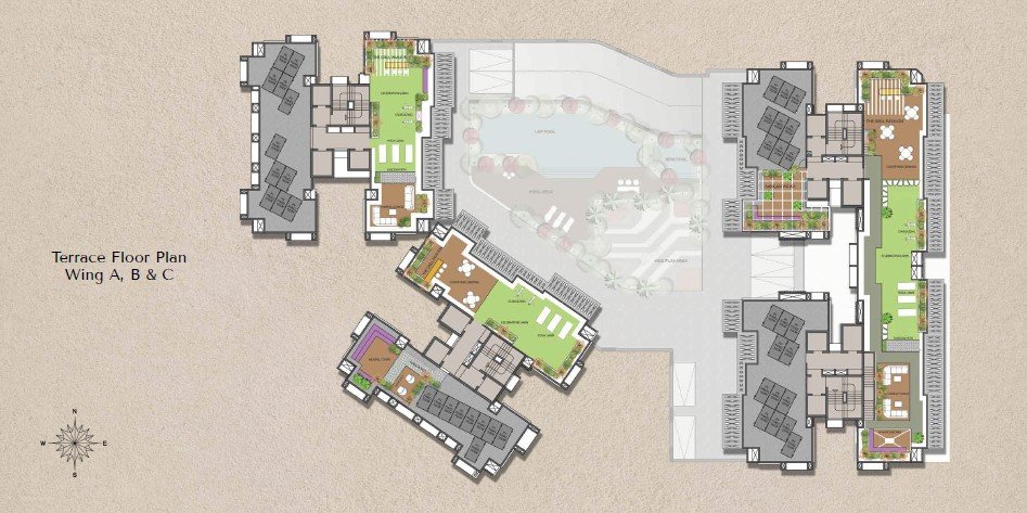 Terrace floor plan